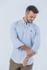 CAMISA OXFORD CELESTE SLIM B