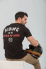 CAMISETA RIDING IS A STATE OF MIND NEGRO