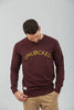 SUDADERA UNLOCKED BURDEOS